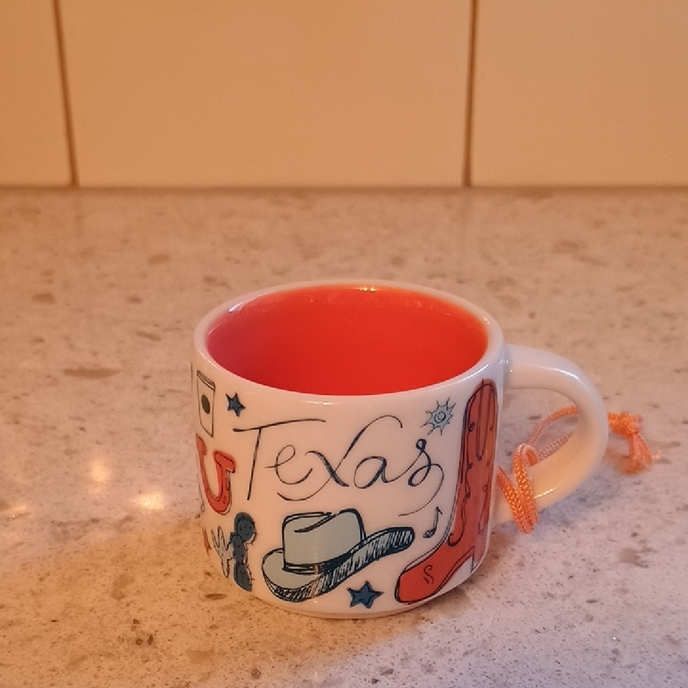 Texas 2019 Starbucks Been There Series; Across The Globe Collection Ornament